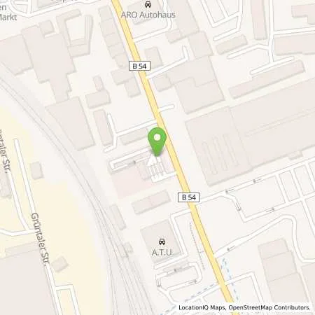 Standortübersicht der Tankstelle JET HAGEN ECKESEYER STR. 113-11 in 58089 HAGEN