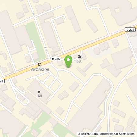 Standortübersicht der Benzin-Super-Diesel Tankstelle: JET HILDEN DUESSELDORFER STR. 41-45 in 40721, HILDEN