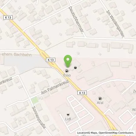 Standortübersicht der Tankstelle AVIA Weilerbach in 67685 Weilerbach