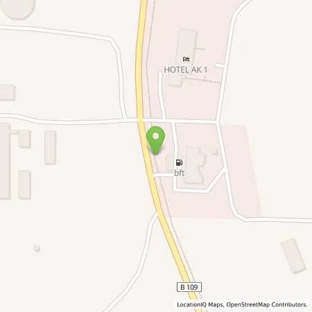 Standortübersicht der Tankstelle bft Ducherow in 17398 Ducherow