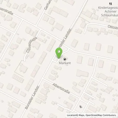 Standortübersicht der Tankstelle Merve Salman in 28832 Achim