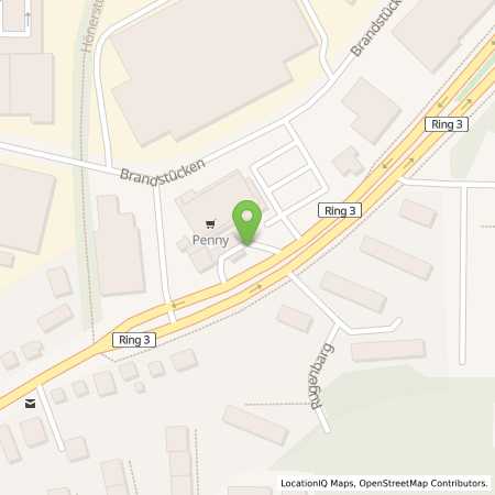 Standortübersicht der Benzin-Super-Diesel Tankstelle: JET HAMBURG RUGENBARG 83 in 22549, HAMBURG