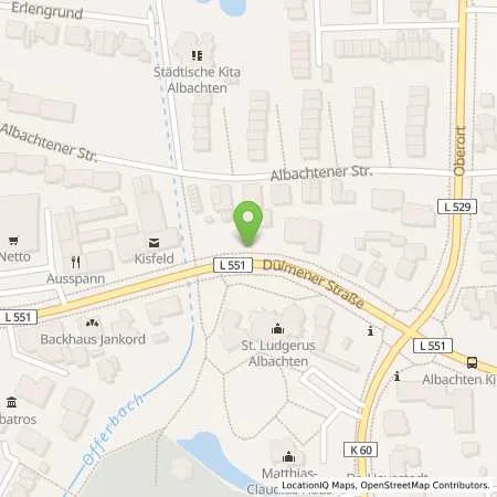 Standortübersicht der Tankstelle Esso Tankstelle in 48163 MUENSTER