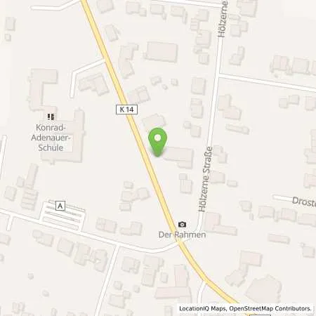 Standortübersicht der Tankstelle Autoservice Giese in 59329 Wadersloh