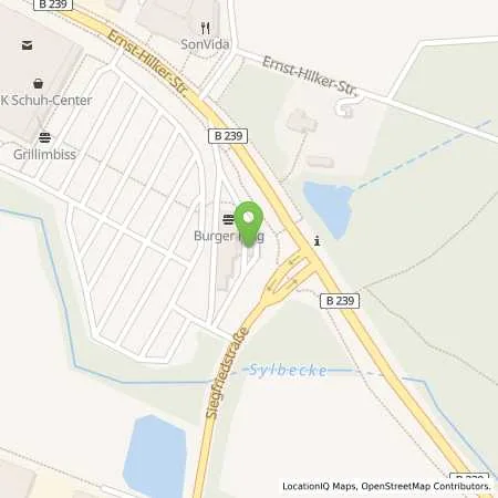 Standortübersicht der Tankstelle AVIA Tankstelle in 32758 Detmold