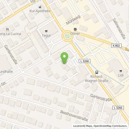 Standortübersicht der Tankstelle Esso Tankstelle in 65812 BAD SODEN