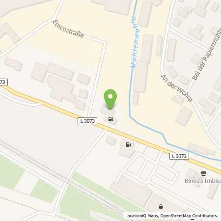 Standortübersicht der Tankstelle JET KIRCHHAIN FRANKFURTER STR. 12 in 35274 KIRCHHAIN