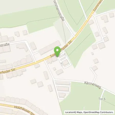 Standortübersicht der Tankstelle JET LEIPZIG SOMMERFELDER STR. 58 in 04299 LEIPZIG