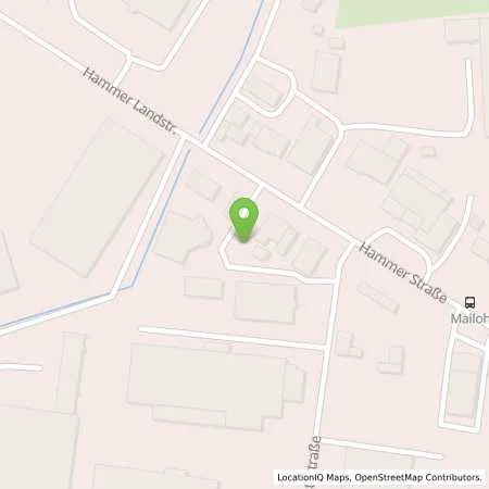 Standortübersicht der Tankstelle JET WERL HAMMER STR. 121 in 59457 WERL