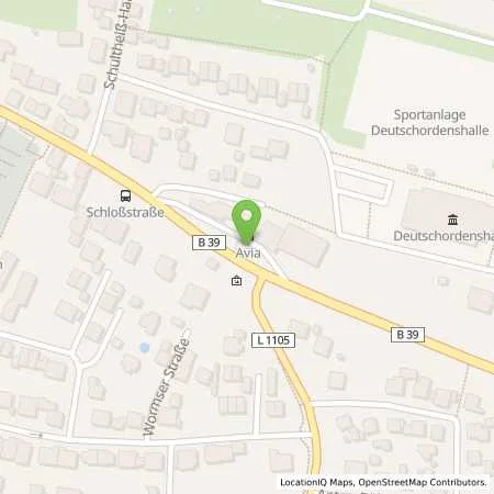 Standortübersicht der Tankstelle AVIA Xpress Automatentankstelle in 74078 Heilbronn (Kirchhausen)