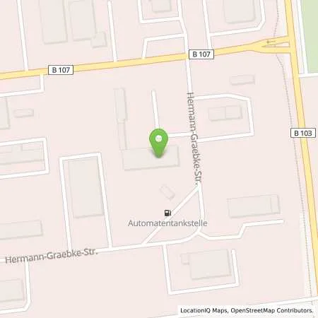 Standortübersicht der Tankstelle Pritzwalk in 16928 Pritzwalk