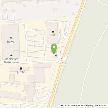 Standortübersicht der Tankstelle Supermarkt-Tankstelle MOENCHENGLADBACH OTTOSTR. 3-5 in 41238 MOENCHENGLADBACH