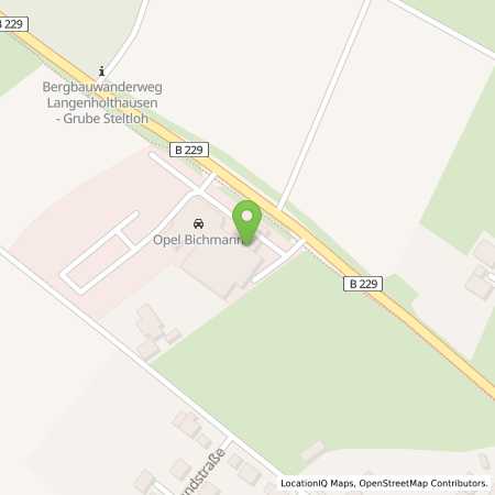 Standortübersicht der Benzin-Super-Diesel Tankstelle: Aral Tankstelle in 58802, Balve