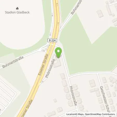 Standortübersicht der Tankstelle WuwerŽs Diner GmbH in 45968 Gladbeck