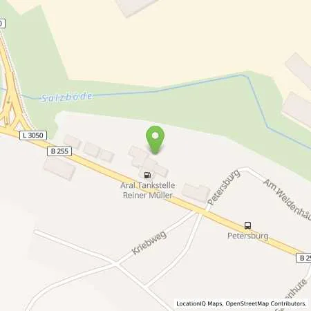 Standortübersicht der Tankstelle Aral Tankstelle in 35075 Gladenbach