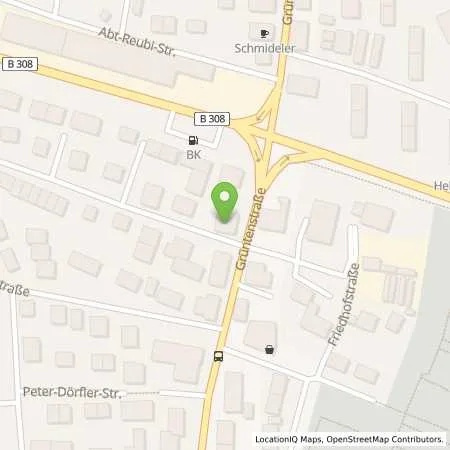 Standortübersicht der Tankstelle BK-Tankstelle Frank Szinek in 87527 Sonthofen