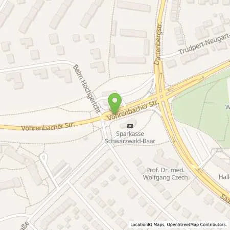 Standortübersicht der Tankstelle Aral Tankstelle in 78050 V.S. (Villingen)