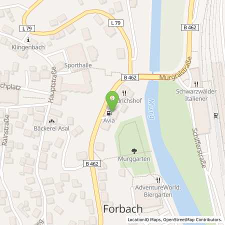 Benzin-Super-Diesel Tankstellen Details AVIA Forbach in 76596 Forbach ansehen