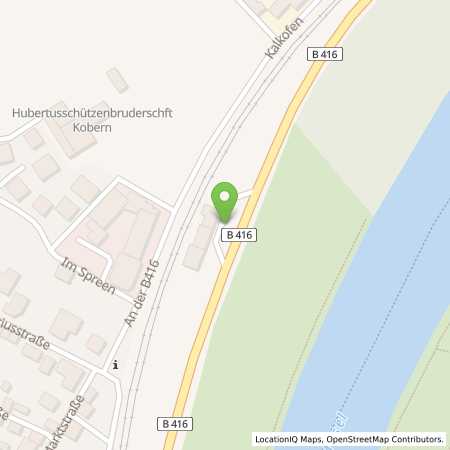 Standortübersicht der Benzin-Super-Diesel Tankstelle: Aral Tankstelle in 56330, Kobern-Gondorf