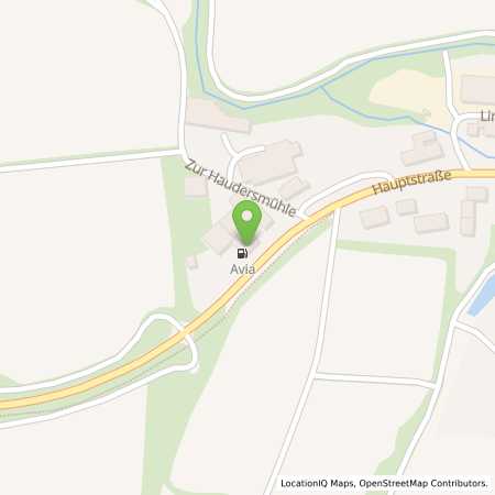 Standortübersicht der Benzin-Super-Diesel Tankstelle: AVIA Tankstelle in 97513, Michelau i. Steigerwald