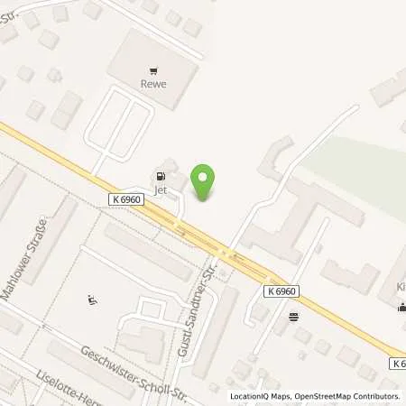 Standortübersicht der Tankstelle JET TELTOW MAHLOWER STR. 144 in 14513 TELTOW