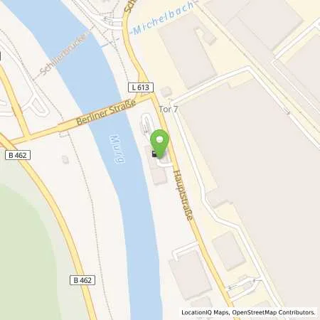 Standortübersicht der Tankstelle AVIA Gaggenau in 76571 Gaggenau