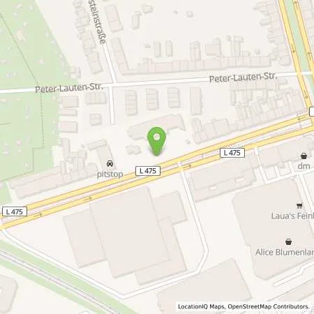 Standortübersicht der Tankstelle CleanCar AG NL 104 in 47803 Krefeld