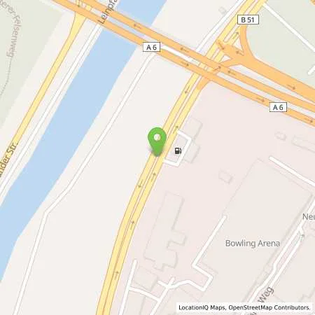 Standortübersicht der Tankstelle Aral Tankstelle in 66130 Saarbrücken