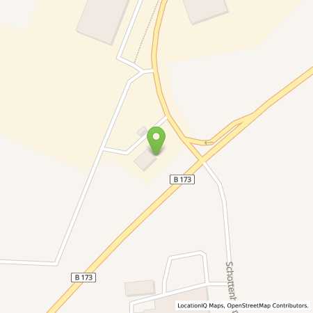 Standortübersicht der Benzin-Super-Diesel Tankstelle: Böhm Jürgen in 95119, Naila