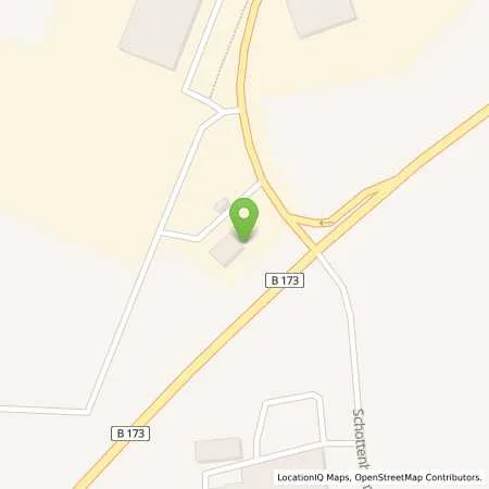 Standortübersicht der Tankstelle Böhm Jürgen in 95119 Naila