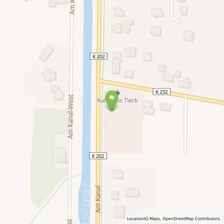 Standortübersicht der Tankstelle TAWA Tieck GmbH in 49767 Twist