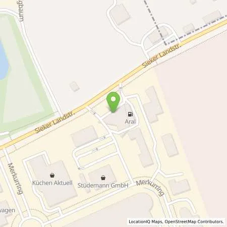 Standortübersicht der Tankstelle Aral Tankstelle in 22143 Hamburg