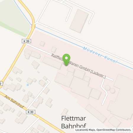 Standortübersicht der Benzin-Super-Diesel Tankstelle: Raiffeisen Waren GmbH in 38539, Müden/Aller