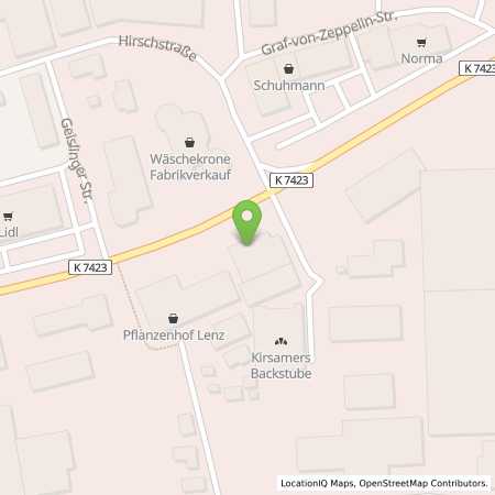 Standortübersicht der Benzin-Super-Diesel Tankstelle: Tankstelle Mangold in 89150, Laichingen