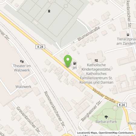 Standortübersicht der Benzin-Super-Diesel Tankstelle: JET PULHEIM VENLOER STR. 178 in 50259, PULHEIM