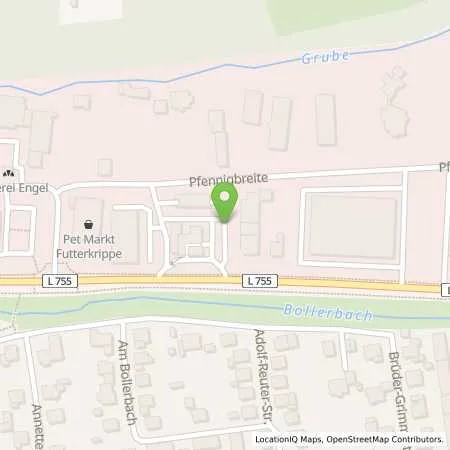 Standortübersicht der Tankstelle JET HOEXTER LUETMARSER STR. 66 in 37671 HOEXTER