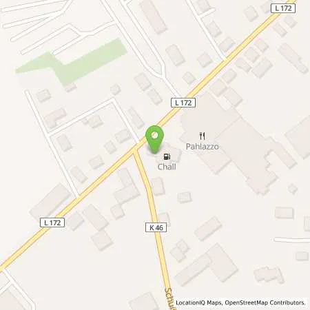 Standortübersicht der Tankstelle OIL! Tankstelle Pahlen in 25794 Pahlen