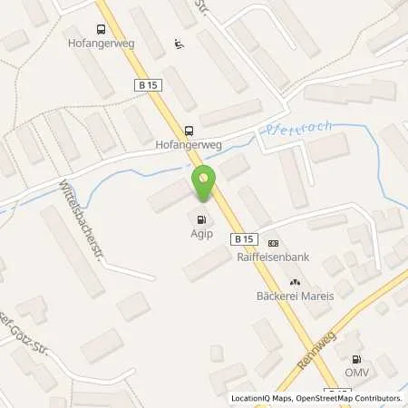 Standortübersicht der Tankstelle LANDSHUT - LUITPOLDSTR. 55 in 84034 Landshut