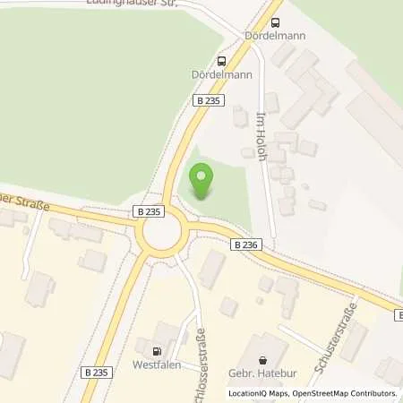 Standortübersicht der Tankstelle Fatih Tozlu in 59399 Olfen