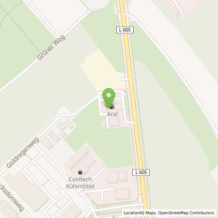 Standortübersicht der Benzin-Super-Diesel Tankstelle: Aral Tankstelle in 76149, Karlsruhe