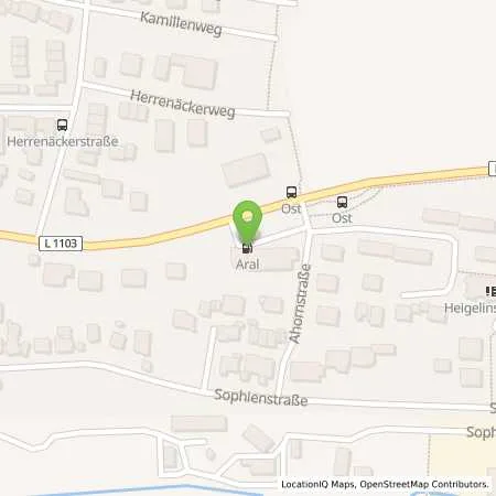 Standortübersicht der Tankstelle Aral Tankstelle in 74363 Güglingen