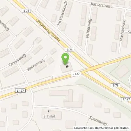 Standortübersicht der Tankstelle Aral Tankstelle in 21614 Buxtehude