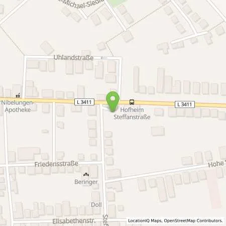 Standortübersicht der Tankstelle Daniel Patti in 68623 Lampertheim (Hofheim)