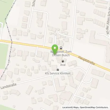 Standortübersicht der Tankstelle Aral Tankstelle in 22885 Barsbüttel