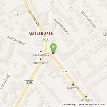 Standortübersicht der Tankstelle Michael Kalthoff in 48163 Münster