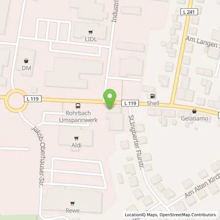 Standortübersicht der Tankstelle TOTAL ST. INGBERT in 66386 ST. INGBERT