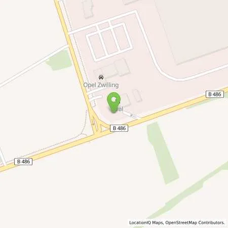 Standortübersicht der Tankstelle Aral Tankstelle in 64546 Mörfelden