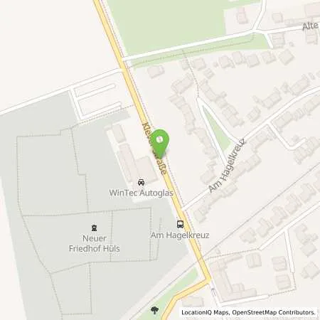 Standortübersicht der Tankstelle Aral Tankstelle in 47839 Krefeld