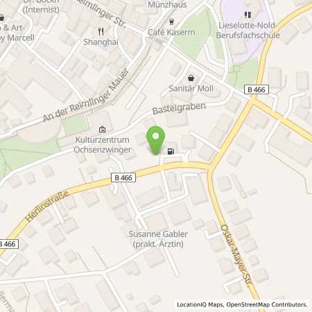 Standortübersicht der Tankstelle Shell Nördlingen Herlinstr. 2 A in 86720 Nördlingen