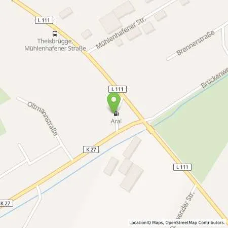 Standortübersicht der Tankstelle Aral Tankstelle in 21706 Drochtersen